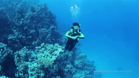 自由潜水图片-在海里悠然自得的年轻女人素材-高清图片-摄影照片-寻图免费打包下载