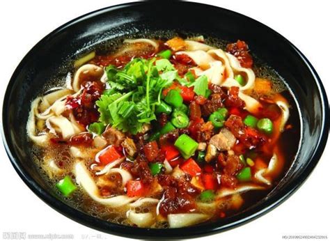 羊肉臊子面,中国菜系,食品餐饮,摄影素材,汇图网www.huitu.com