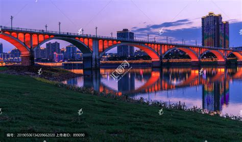 重庆嘉陵江大桥洪崖洞高清图片下载-正版图片501656951-摄图网