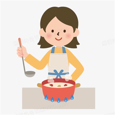 温柔做饭动漫头像女生