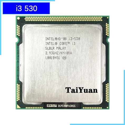 Intel Core i3-530 @ 2,93GHz FCLGA1156 SLBLR CPU Prozessor Dual Core