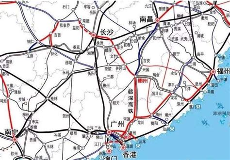 『江西』长沙至赣州高铁预可行性研究线路规划已出_铁路_新闻_轨道交通网-新轨网