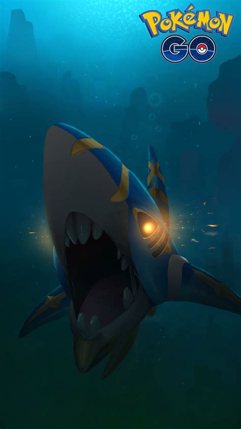 关都#319凶暴宝可梦，巨牙鲨(サメハダー)插画图片 | BoBoPic