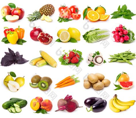 水果和蔬菜水果收集苹果、桔子、西红柿、葡萄、食物职业者素材-高清图片-摄影照片-寻图免费打包下载