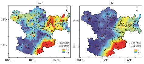 甘肃陇南市短时强降水时空分布特征及中尺度分析