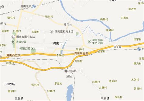 渭南市地图 - 卫星地图、实景全图 - 八九网