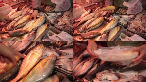早晨准备在鱼市卖鱼的人高清图片下载-正版图片502072159-摄图网