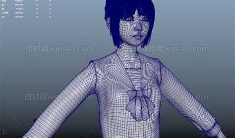 人物3D模型下载_现代人物美女3D模型下载_ID1329941,VR渲染器_智鸥网-原一米八3d模型网，专业的3D素材库