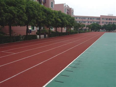 杭州小区塑胶跑道，给当地居民带来了很多便利-杭州宝力体育设施工程有限公司