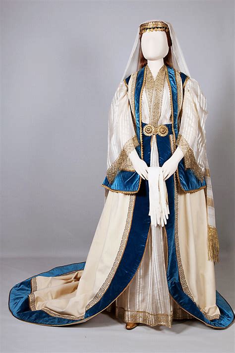 希腊王后奥尔加制定的传统风格宫廷装束，结… - 高清图片，堆糖，美图壁纸兴趣社区
