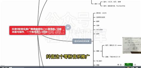 抖音0粉音乐推广赚佣金项目-汇众资源网