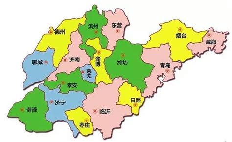 山东菏泽地图