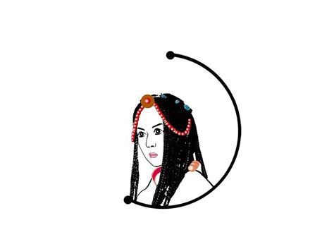 藏族甜美女生头像