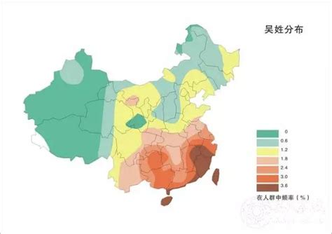 中国姓氏分布地图_人文地理_初高中地理网