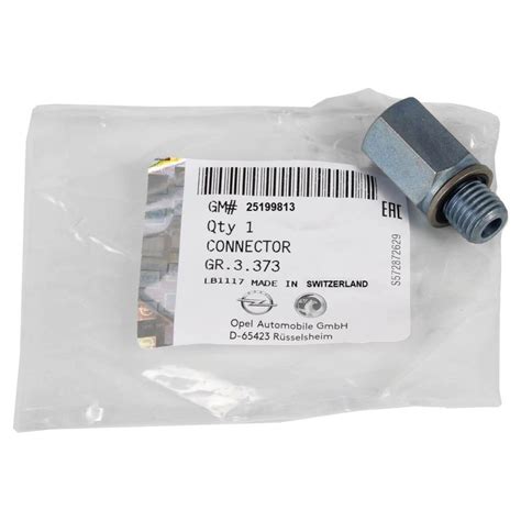 Vauxhall Opel Turbocharger Coolant Feed Pipe Tube Connector 25199813 ...