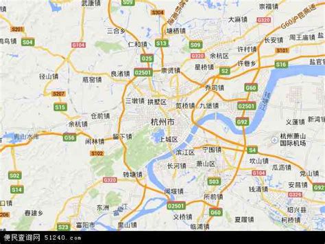 杭州地图_杭州地图全图（高清）_杭州地图库_地图窝