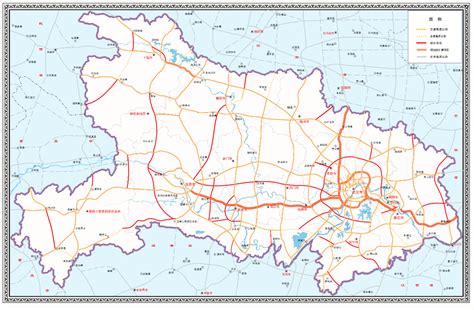 湖北高速公路规划图（最新高清版版）- 武汉本地宝