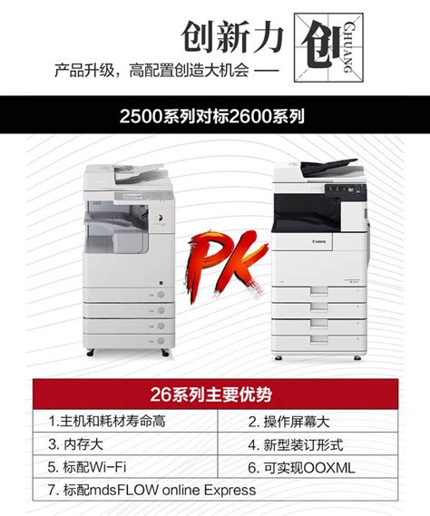 佳能（Canon）大型打印机iRC3222L 商用办公a3a4彩色复合复印机（双面打印/WiFi）含双面自动输稿器工作台 - 智评测