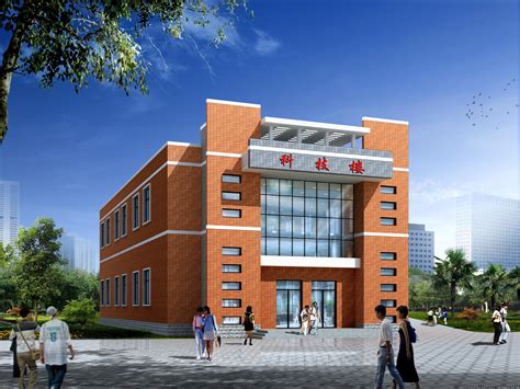 南开大学3dmax 模型下载-光辉城市
