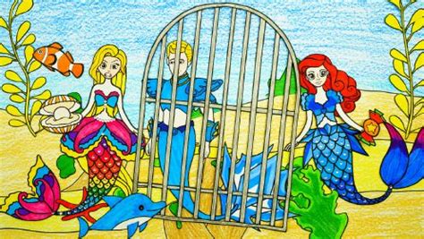 星星童话深海寻宝06：美人鱼星星和芭比救出人鱼王子拿到深海珍珠变回国王和王后_少儿_动画片大全_腾讯视频