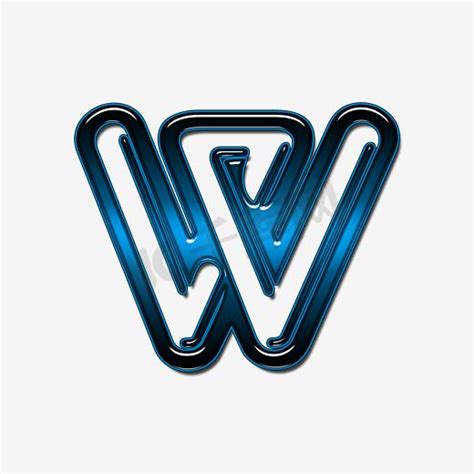 字母W的照片图片