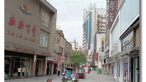 九江大中路步行街,国内旅游景点,旅游景点,摄影素材,汇图网www.huitu.com
