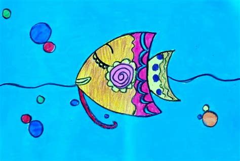 幼儿园大班多媒体语言：小鱼的梦 PPT课件