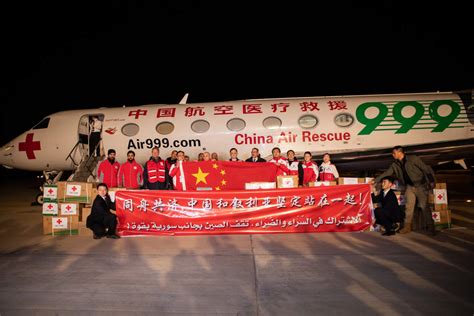 中国红十字会援助叙利亚首批医疗物资抵达大马士革
