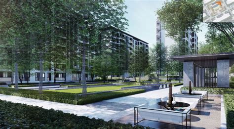 [江西]新中式住宅景观方案设计-居住区景观-筑龙园林景观论坛