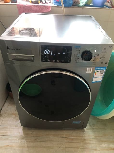 小天鹅洗烘一体机怎么样 洗衣机收到了，非常漂亮，外观质..._什么值得买