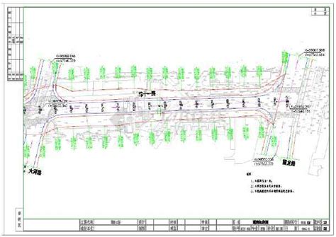 【湖南】市政道路工程施工图设计66张(cad图纸下载)_土木在线资料库