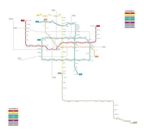 郑州地铁轨道交通线路图高清图2025+年版-超级校内网