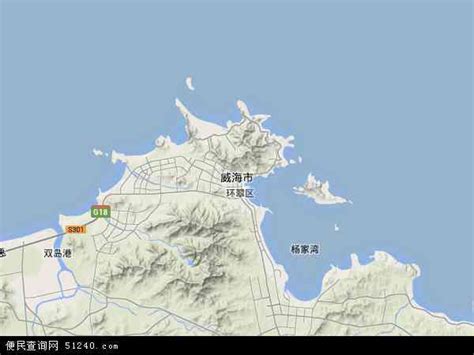威海市地理位置,关于威海地理的知识,山东威海地理位置图_大山谷图库