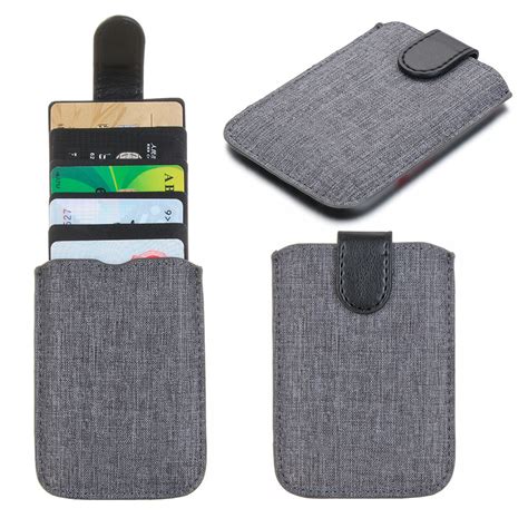 简约手机壳背贴卡袋防磁背面插卡保护套防磁卡贴收纳卡包-阿里巴巴
