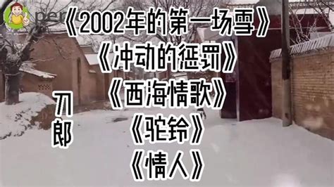 刀郎：《2002年的第一场雪》、《冲动的惩罚》、《西海情歌》、《驼铃》、《情人》_腾讯视频
