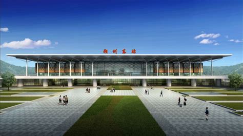 高铁朔州东站建筑概念方案设计效果图出来了！！！