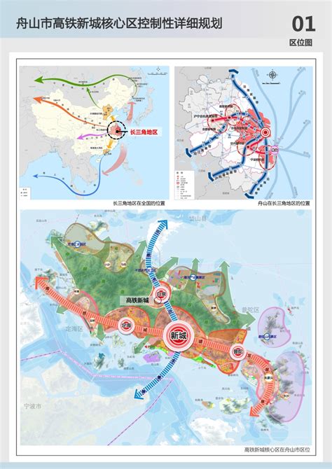 舟山市高铁新城核心区控制性详细规划