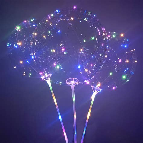 波波球 发光气球灯夜光卡通地摊透明网红气球新款微商地推小 ...