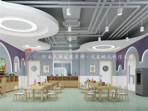 许昌幼儿园装修公司幼儿园设计中走廊公共区域设计要求_河南天恒装饰公司-站酷ZCOOL