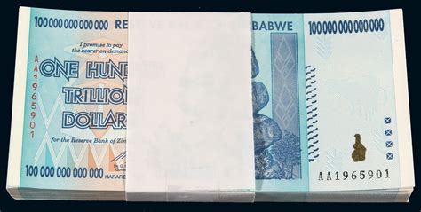 津巴布韦100万亿纸币,津巴布韦1000,津巴布韦100亿_大山谷图库