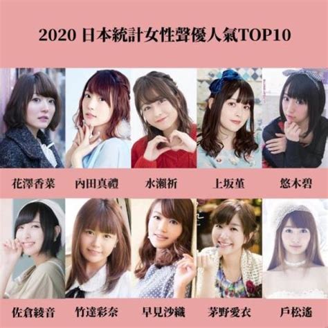 日本女性声优排行榜名单2023 人气女声优排名15名-七乐剧