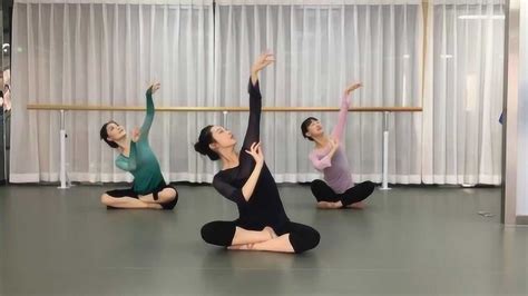 北京舞蹈学院古典舞身韵组合舞蹈教材视频-脚位_腾讯视频