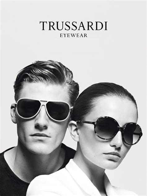 Trussardi Eyewear S/S 14 Campaign (Trussardi)