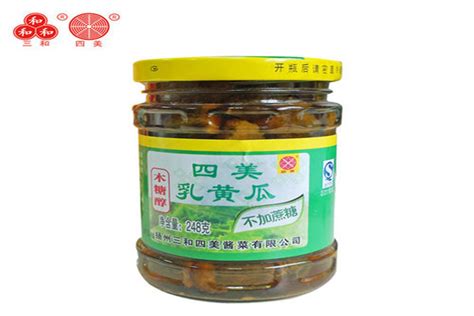 [如丰]甜酸五柳菜480g*4瓶装开胃菜咸菜酱菜拌饭菜广东特产下饭菜