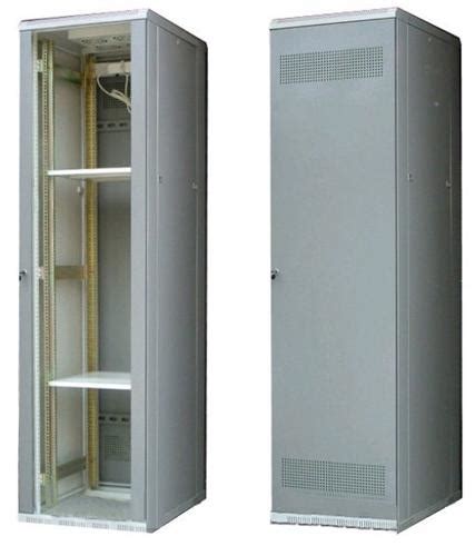 电脑灰玻璃门24U网络机柜_1.2米24U标准机柜尺寸_参数_价格-精致森蓝机柜厂家