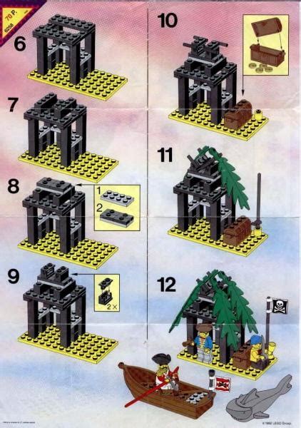 Bricker - Конструктор LEGO 6258 Пальмовый Шалаш Пиратов (Smuggler