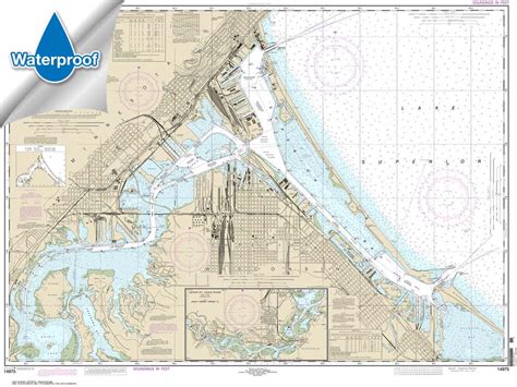 Duluth-Superior Harbor;Upper St. Louis River - 14975 - Nautical Charts