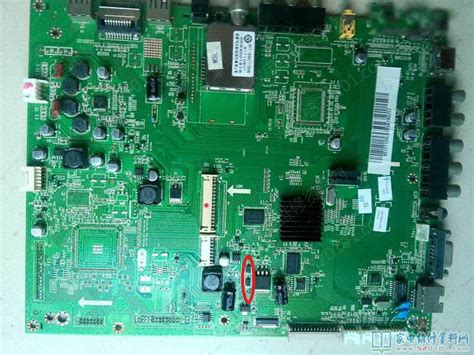 海尔32寸液晶电视黑屏的故障维修过程 - 家电维修资料网