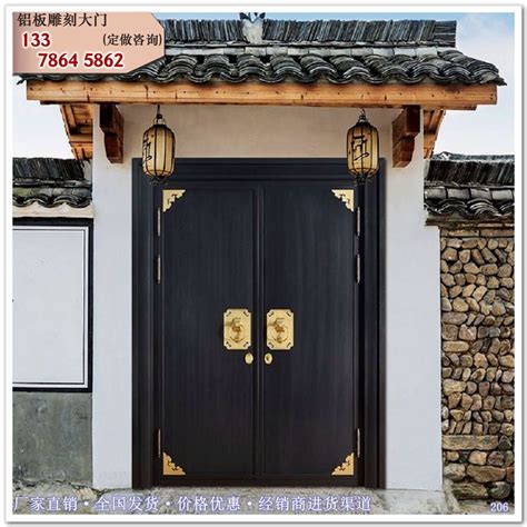 18款中式别墅大门效果图，彰显气派-中国木业网