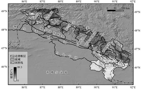 中国阿尔泰山流域侵蚀速率及其控制因素